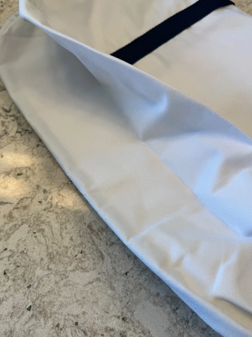 White Team Olympic USA Duffle Bag Clean inside